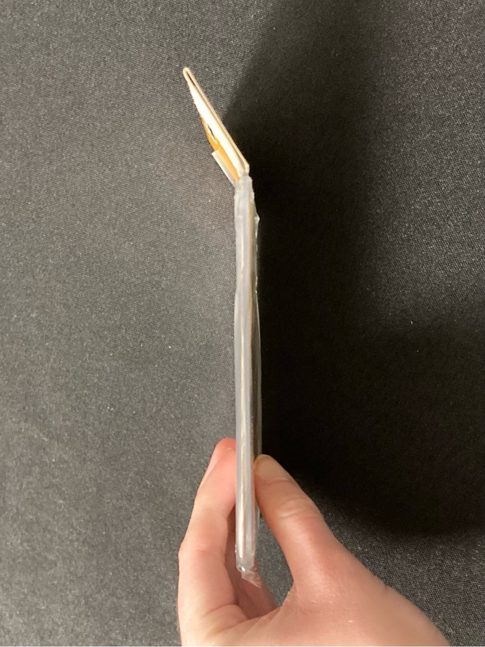 Vintage Transparent Plastic 3.5” x 5”  Magnet Picture Frame - Picture 3 of 7